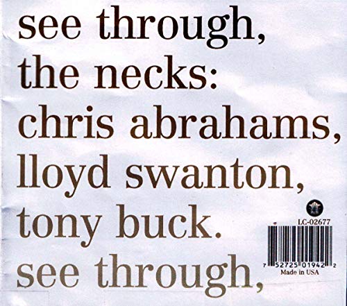 The Necks - Mosquito / See Through