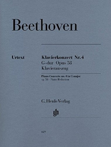 Concerto for Piano and Orchestra no.4 G major op.58 (2 Pianos, 4 Hands) (Multilingual Edition)