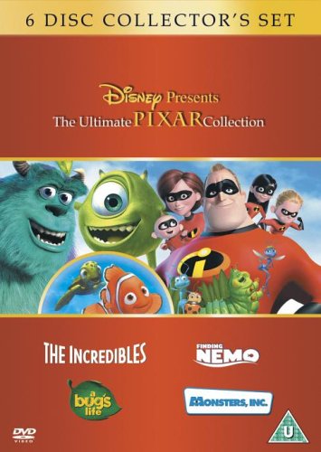The Ultimate Pixar Collection: The Incredibles, Finding Nemo, Monsters Inc., A Bug's Life