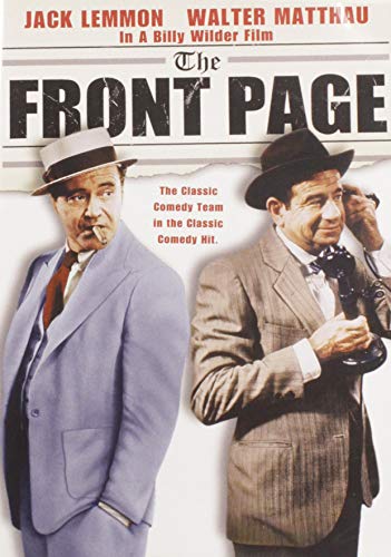 The Front Page [1974] [DVD] [Region 1] [US Import] [NTSC]