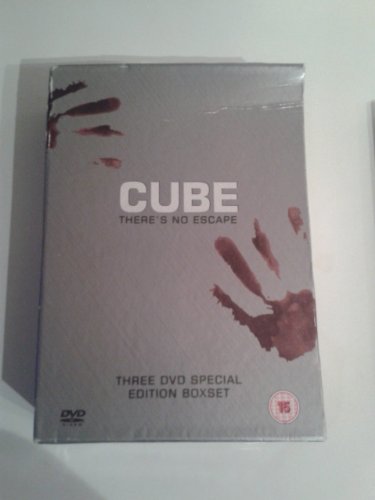 Cube Trilogy - Cube / Cube 2 / Cube Zero [DVD]