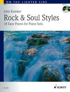 Rock & Soul Styles - 18 Pieces - (On the Lighter Side series) - piano - easy to difficult - (sheet music with CD) - (ED 12789) 