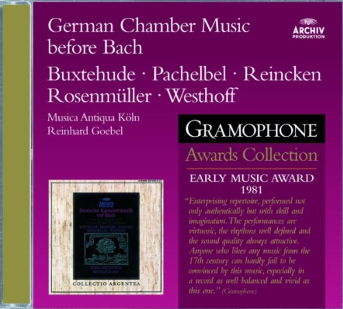 German Chamber Music Before Bach (Goebel)