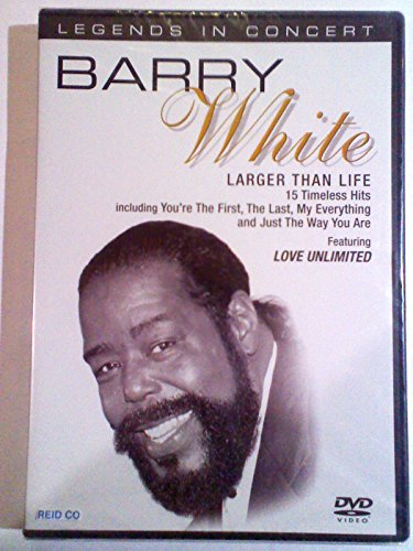 Barry White: Larger Than Life [DVD] [2007]