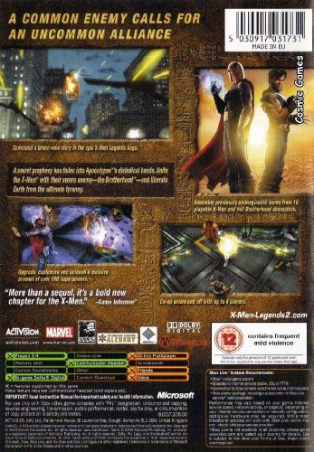 X-Men Legends II: Rise of Apocalypse (Xbox)