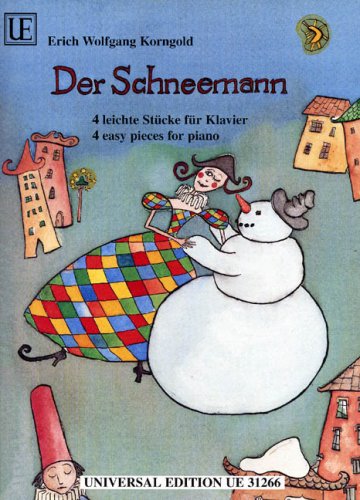 Korngold: Der Schneemann for piano - 4 Piano Compositions (Sheet Music)