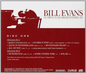 The Complete Village Vanguard Recordings, 1961 