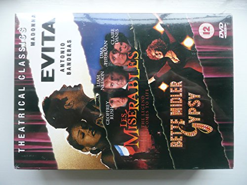 Evita/Les Miserables/Gypsy [DVD]