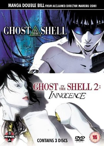 Manga Double Bill - Ghost in the Shell & Ghost in the Shell 2: Innocence [DVD]