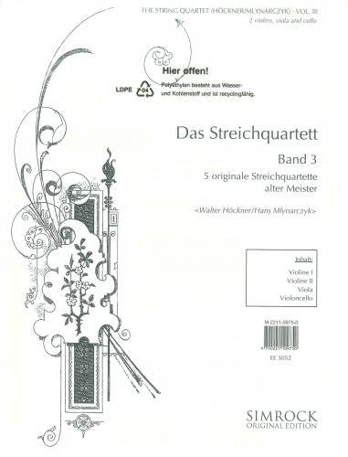 Walter Hoeckner,Hans Mlynarczyk-The String Quartet Band 3
