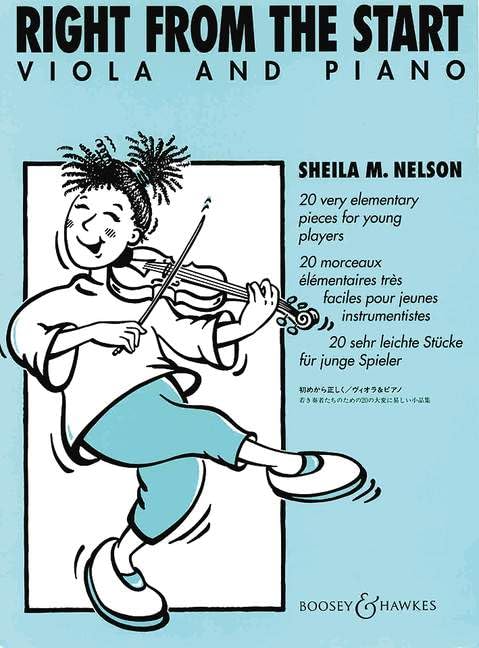 Right from the Start: 20 morceaux élémentaires très faciles pour jeunes instrumentistes. viola and piano.