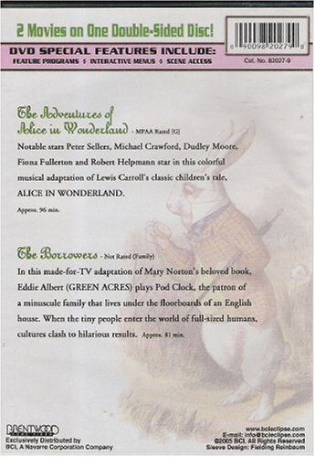The Adventures of Alice in Wonderland / The Borrowers