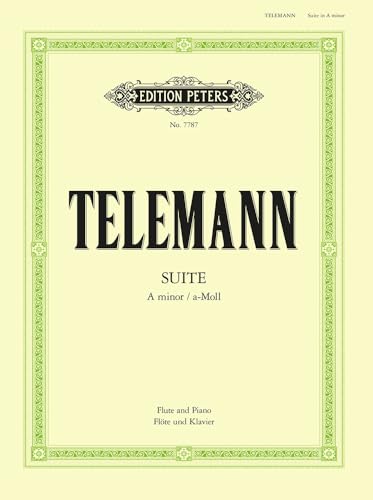 Suite in a Minor TWV 55:a2 (Edition for Flute and Piano)