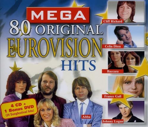 80 Original Eurovision Hits [4cd + DVD]