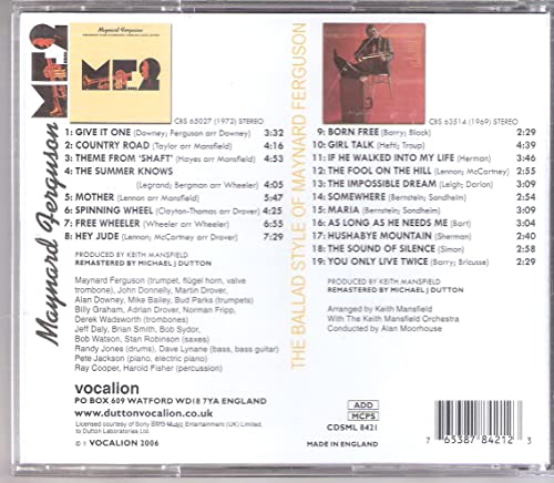 M.F. Horn 2/The Ballad Style Of Maynard Ferguson
