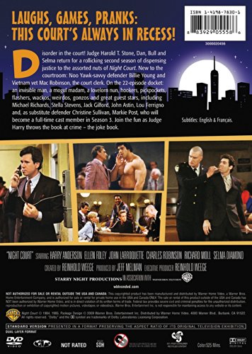 Night Court: Complete Second Season [DVD] [2009] [Region 1] [US Import] [NTSC]