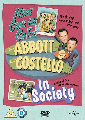 Abbott And Costello: Here Come The Co-Eds/In Society [DVD]