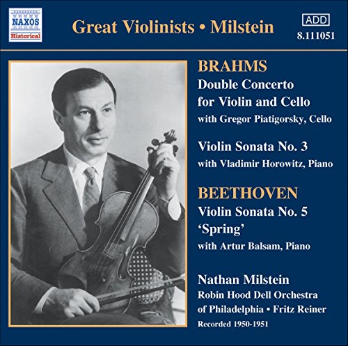 BRAHMS: Double Concerto / Violin Sonata No. 3 / BEETHOVEN: Violin Sonata No. 5
