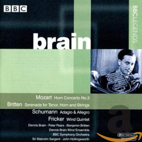 Horn Concerto. No. 3/Serenade/Adagio/Wind Quintet (Brain)