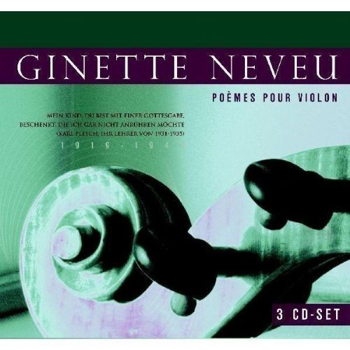 Ginette Neveu - Poémes pour Violon