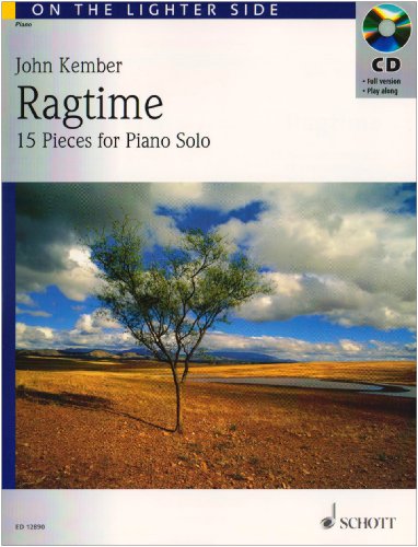Ragtime - 15 Pieces for Piano Solo - On the Lighter Side - piano - edition with CD - (ED 12890)