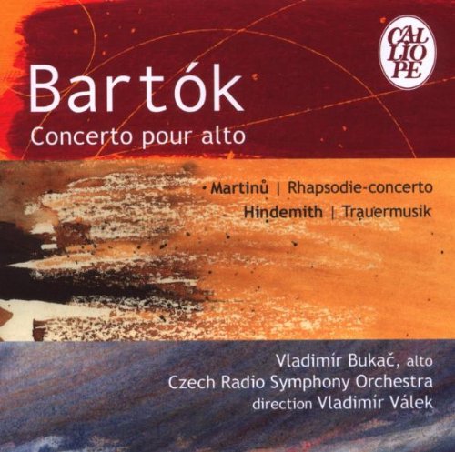 Viola Concerto/Trauermusik/Rhapsody-Concerto (Valek, Crso)