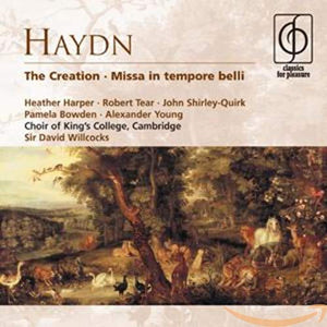 Haydn: The Creation . Missa in tempore belli 