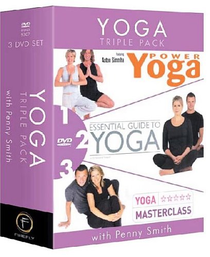 Yoga Triple Pack With Penny Smith [DVD]