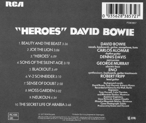 Heroes *Original RCA release