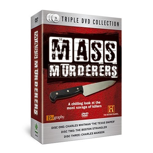 Mass Murderers: Charles Whitman / The Boston Strangler / Charles Manson [DVD]