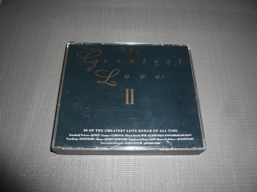 VARIOUS ARTISTS - THE GREATEST LOVE VOL.II - THE PLATINUM EDITION. 1989 DOUBLE CD