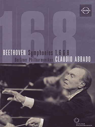 Beethoven: Symphonies Nos. 1, 6, 8 (Abbado) [DVD] [2007]