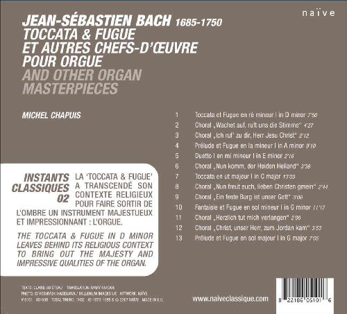 Bach - Toccata & Fugue And Other Masterpieces For Organ