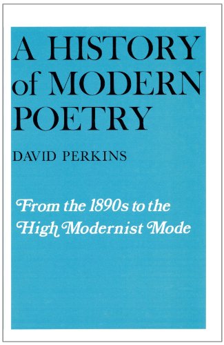 A History of Modern Poetry