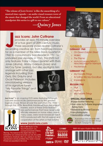 John Coltrane: Live In '60, '61 And '65 [DVD] [2007]