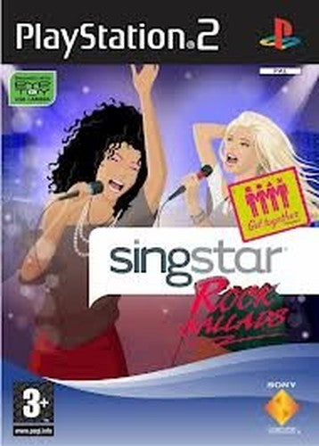 SingStar Rock Ballads - Solus (PS2)