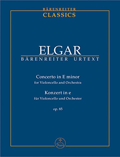 Violoncellokonzert e-Moll op.85, Studienpartitur