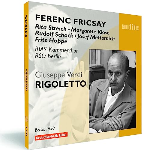 Verdi - Rigoletto (Streich, Klose, Schock, Metternich/Fricsay)