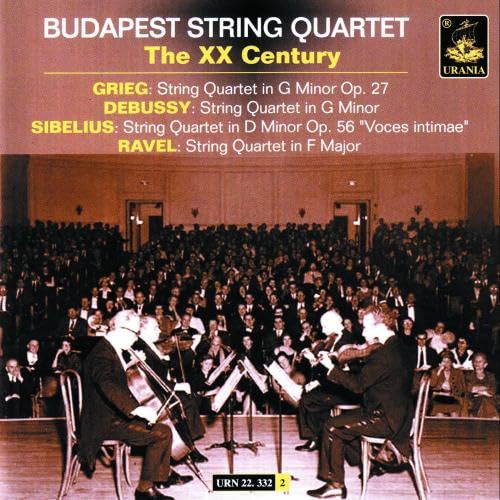 Debussy; Grieg; Sibelius; Ravel - String Quartets