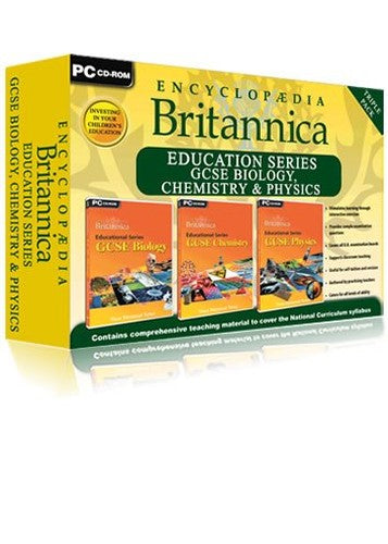 Encyclopaedia Britannica - GCSE TRIPLE PACK - Biology, Chemistry, Physics