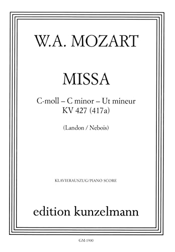 Mozart: Great Mass in C Minor, K. 427 (417a) (Vocal Score)
