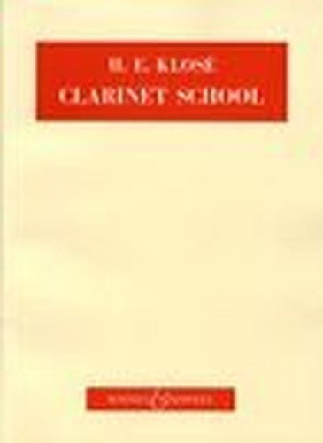Clarinet School: Clarinet.