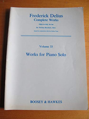 Works for Piano: (complete). piano.