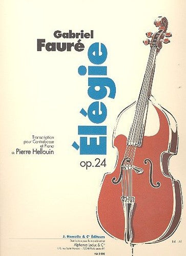 Gabriel Faure Elegie for Double Bass and Piano