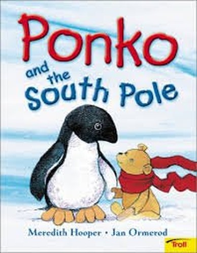 Ponko and the South Pole.