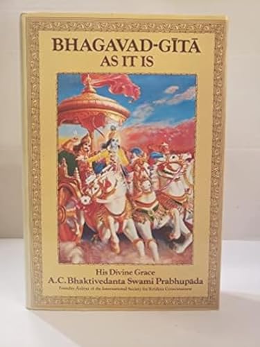 As it is: Bhagavad-gita as it is