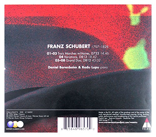 Schubert : Grand Duo, Variations D813, Marches Militaires