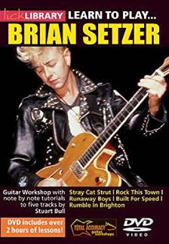 Lick Library: Learn To Play Brian Setzer [DVD]