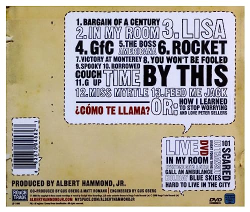 Albert Hammond Jr - Como Te Llama (+DVD)