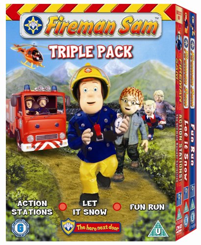 Fireman Sam: Action Stations/Let It Snow/Fun Run [DVD]
